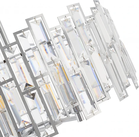 Потолочная люстра на штанге Arte Milano Sorrento-3209 373209/8/350/560 CR (220V, круглые)