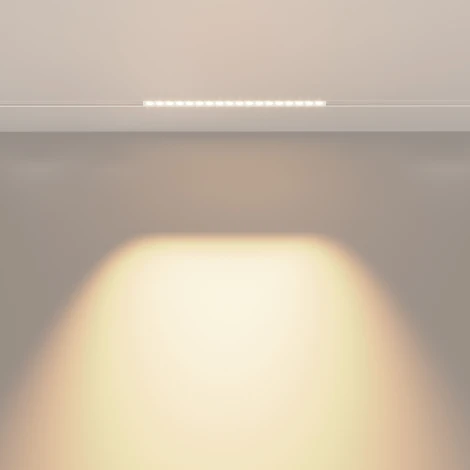 Трековый светильник магнитный Downlight однофазный 48V 18W Maytoni Points TR031-4-18WTW-DD2-W (LED)