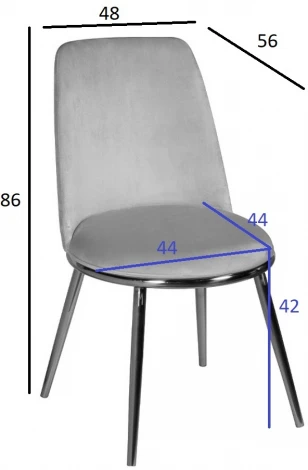Стул экокожа бежевый/золото 48*56*86см Garda Decor арт.76AR-24005