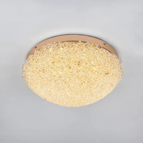 Потолочная люстра светодиодная хрустальная с регулировкой цветовой температуры и яркости Modelux MODELUX ML.2320.400 GD