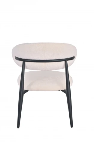 Кресло лаунж Ayla молочный 2 шт. Stool Group УТ000042038