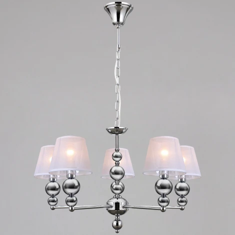 Подвесная люстра ILLUMICO IL0611-5PSQ-26 CR ELITE