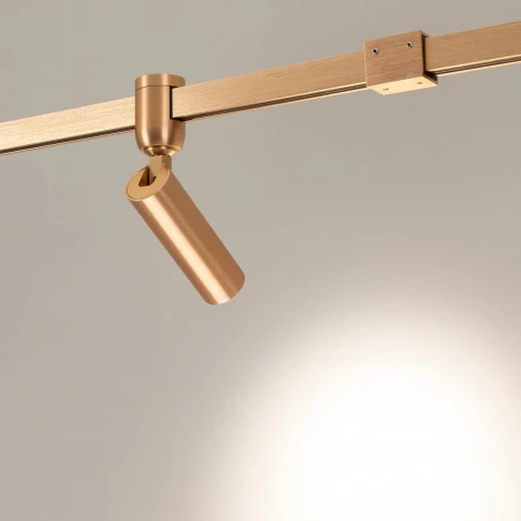 Трековый светильник ART-APRIORI-SPOT-TURN-R38-8W Day4000 (GD, 36 deg, 48V) (Arlight, IP20 Металл) 049290 (LED)