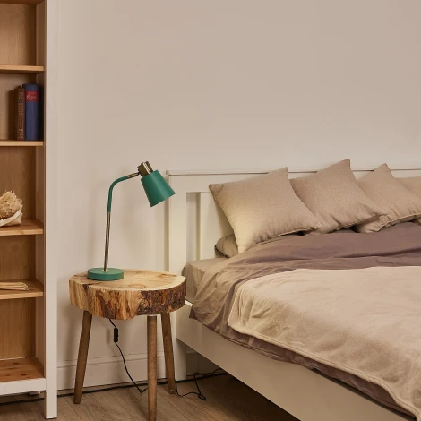 Настольная лампа 40W Е27 с выключателем зеленый Uniel UML-B700 E27 GREEN