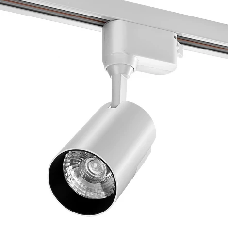 Трековый светодиодный светильник однофазный Wolta WTL-25W/01W 220V 25Вт 4000К IP40 белый