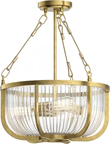 Подвесная люстра Kichler Roux QN-ROUX3-NBR (220V, на цепи, круглые)