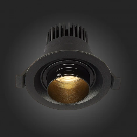 Встраиваемый точечный светильник ST Luce Zoom ST701.438.07 (LED, 220V, круглые)