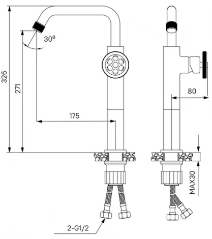 Смеситель IDDIS Grange GRABLR1i01 для раковины