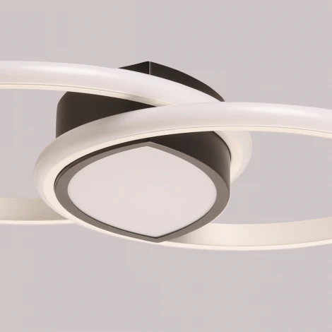 Потолочная люстра De City Оскар 510012802 (LED, 220V, пульт управления, кольцо)