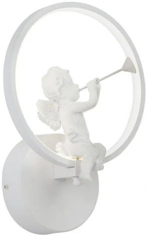 Настенный светильник V4667-0/1A (LED, 220V, круглые, кольцо, ангелы)