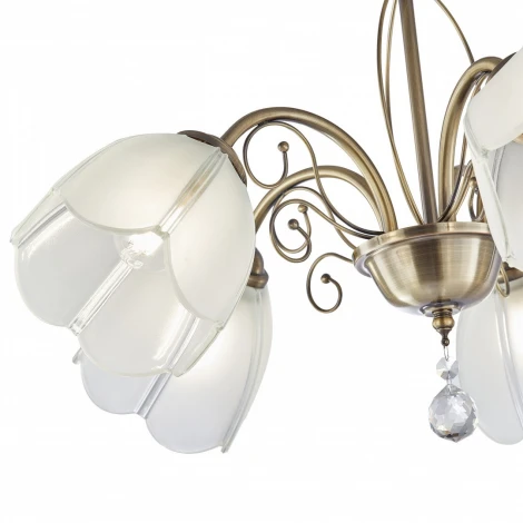 Подвесная люстра Arte Milano Amalfi-2656 332656/5 AB (220V, подвески, на цепи)