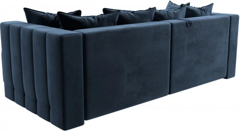 Диван угловой Лига-052 НПБ угол универсальный Лига Диванов (Велюр) арт.128798