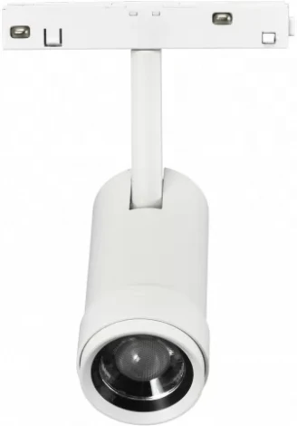 Трековый магнитный светильник 48V iLedex Vision48/22 ZOOM 4822-020-D47-10W-10/60DG-4000K-WH (круглые)