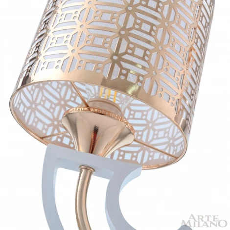 Подвесная люстра Arte Milano Florentia-8857 308857/3 Wh/Gd (220V, на цепи)