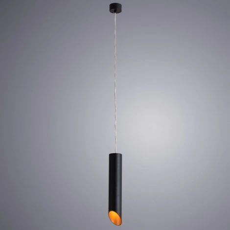 Подвесной светильник Arte Lamp Pilon-gold A1536SP-1BK (220V, на проводе, круглые)