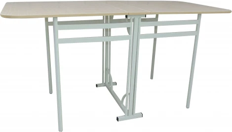 Стол-книжка Мир стульев Искра, Белый/Дуб молочный