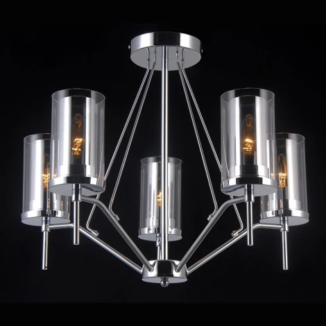 Подвесная люстра Natali Kovaltseva Helsinki Ii 81046-5C CHROME