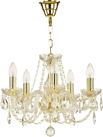 Подвесная люстра Art Classic 11.01 11.01.5.141.Gd.Sp (220V, на цепи, подсвечник, свеча)