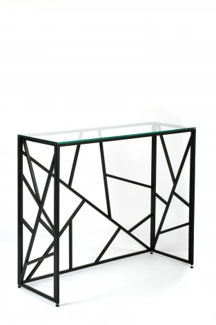 Консольный стол AllConsoles 1051-CB clear черный муар