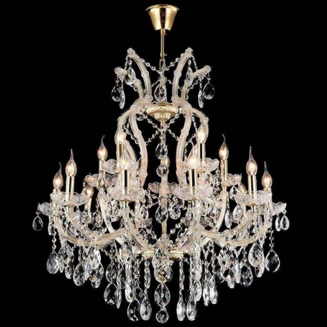 Подвесная люстра Maytoni Doris DIA881-PL-15-G