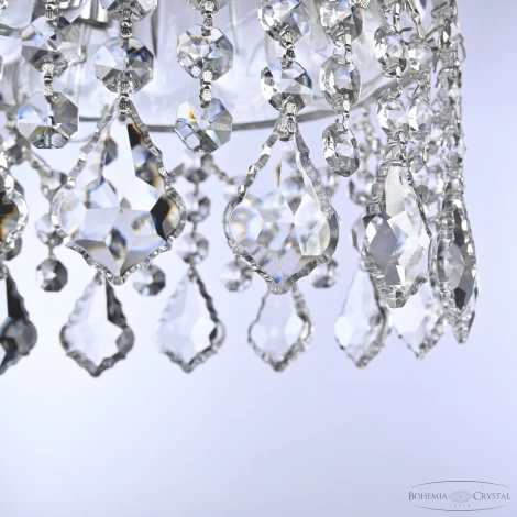 Подвесной светильник Bohemia 5478 5478/22 Ni Clear/M-1H Leafs