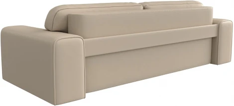 Диван прямой Лига-029 (Бежевый/Экокожа) Лига Диванов арт.121031