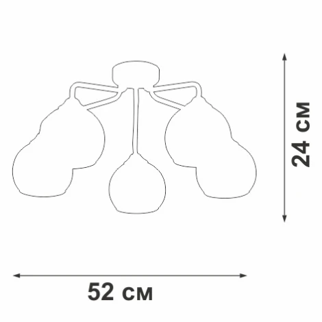 Потолочная люстра Vitaluce V3096-9/5PL (220V)