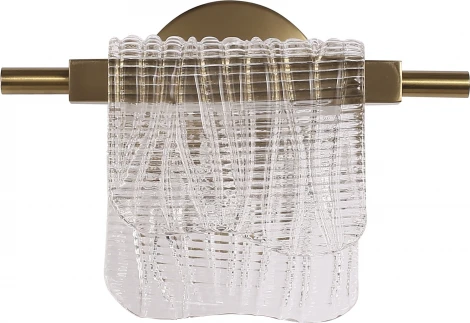 Настенный светильник ST Luce Voile SL6021.201.06 золотистый/прозрачный LED 1*6W 4000K (220V)