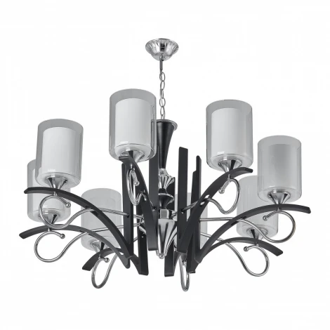 Подвесная люстра Arte Milano Florentia-9167 309167/8 Bk/Ni (220V, на цепи)