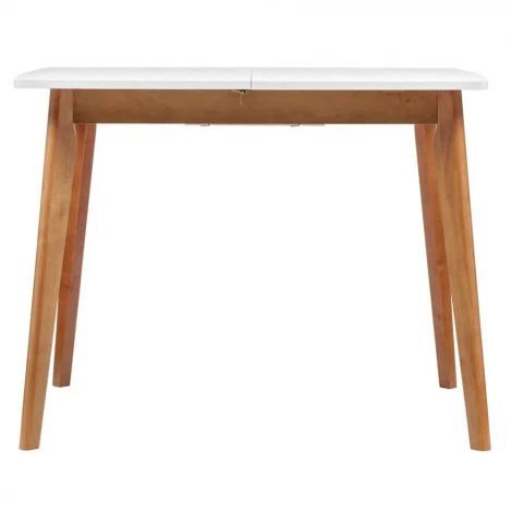 Стол Oslo раскладной 100-130x70x76см, Сосна Рандерс, орех миланский Bradex Home арт.RF 0472