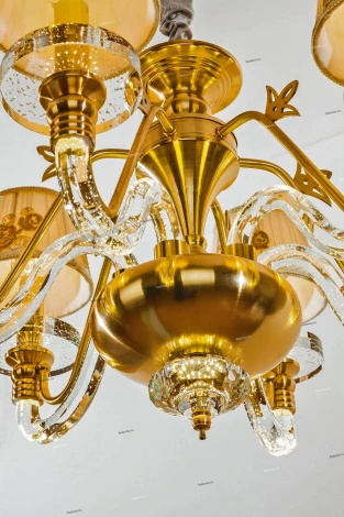 Подвесная люстра IDLamp Domenica 402/6-LEDOldbronze