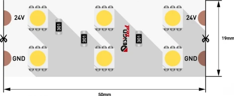 Светодиодная лента DesignLed LUX DSG5120-24-NW-33