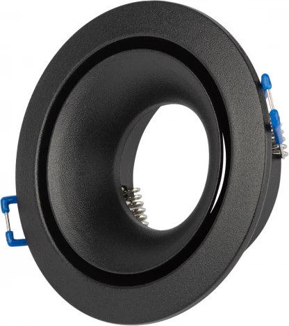 Встраиваемый точечный светильник ЭРА KL100 BK (12V, круглые)