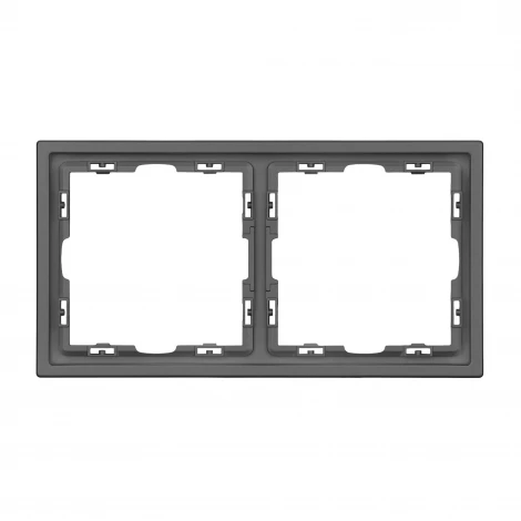 Рамка пластиковая FRM-NOBE-SFPL-2-GR (Arlight) 054218