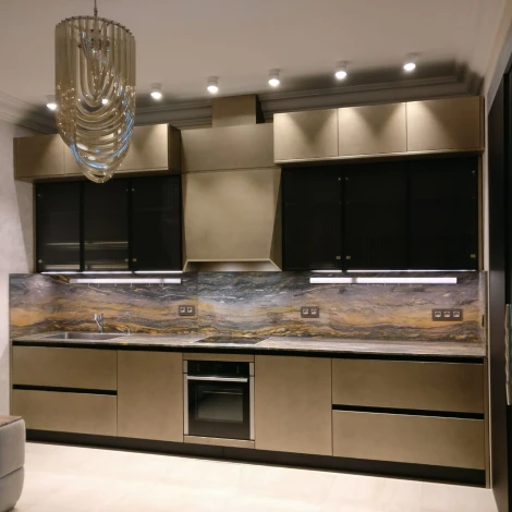 Подвесная люстра Newport 64000 64005/S cognac