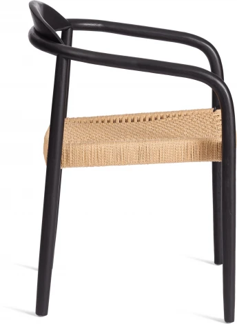 Стул MIDGARD Tetchair (Дерево вяз/Черный) арт.24416