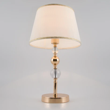 Интерьерная настольная лампа Eurosvet Sortino 01071/1 золото (220V)