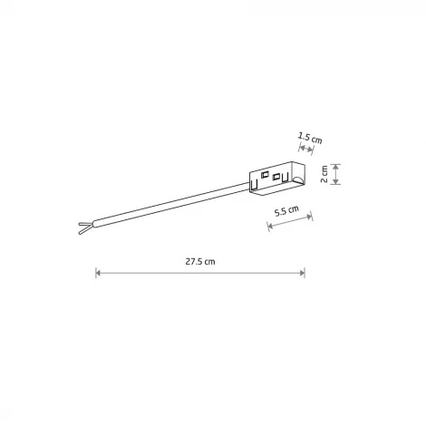 Источник питания для магнитных систем трекового освещения Nowodvorski Lvm Black 10168