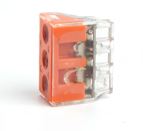 Клемма пружинная 3-х проводная Stekker 39871