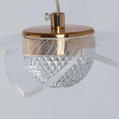 Подвесной светильник De City Оскар 510014503 (LED, 220V, на проводе, цветы)