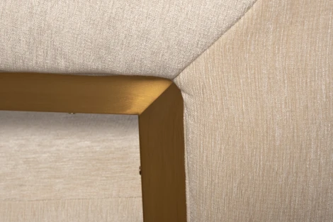 GY-08386 Стул велюр кремовый/матовое золото 67*66*85см Garda Decor