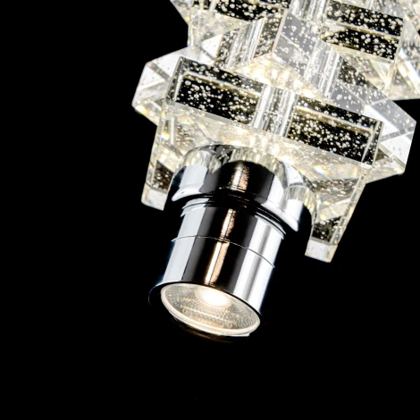 Подвесной светильник светодиодный хрустальный Modelux ML.9050.100 CR