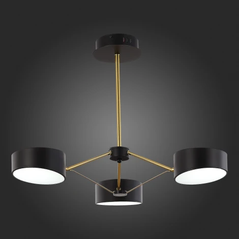 Потолочная люстра на штанге Valle SLE6005-402-03 Evoluce (LED, 220V, пульт управления)