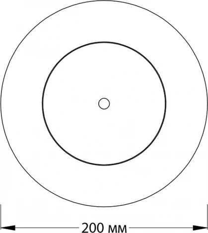 Потолочный светодиодный светильник Escada 20023LED 20023SMA/01LED WH 14Вт, металл/акрил, белый