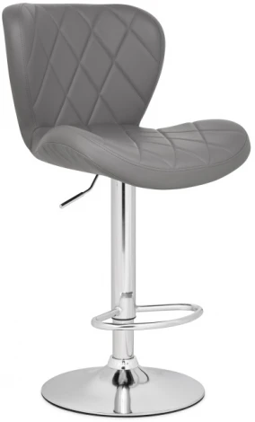 Барный стул Woodville Porch gray / chrome 15509