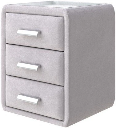 PROxSON Тумба Soft Mebel (Ткань: Велюр Casa Лунный) 51x48