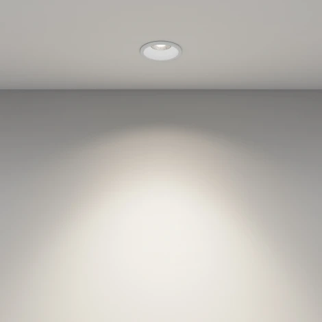 Встраиваемый светильник Maytoni Mini DL059-7W4K-W (LED, 220V, круглые)