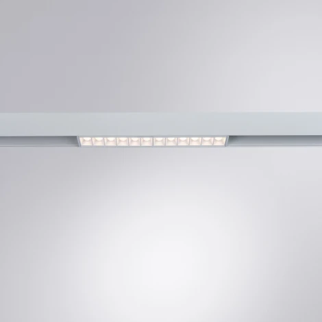 Трековый светильник магнитный Arte Lamp Linea A4634PL-1WH (LED, 48V)