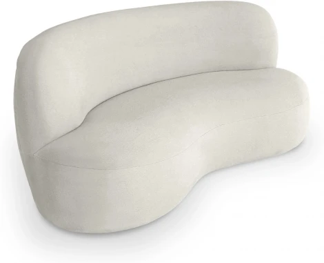 Диван Patti 1900 ОГОГО (арт.853247), (Мех/Белый)