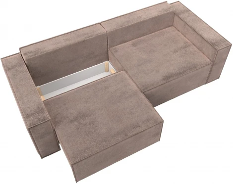 Диван прямой Куба Лига Диванов (Велюр) арт.126565